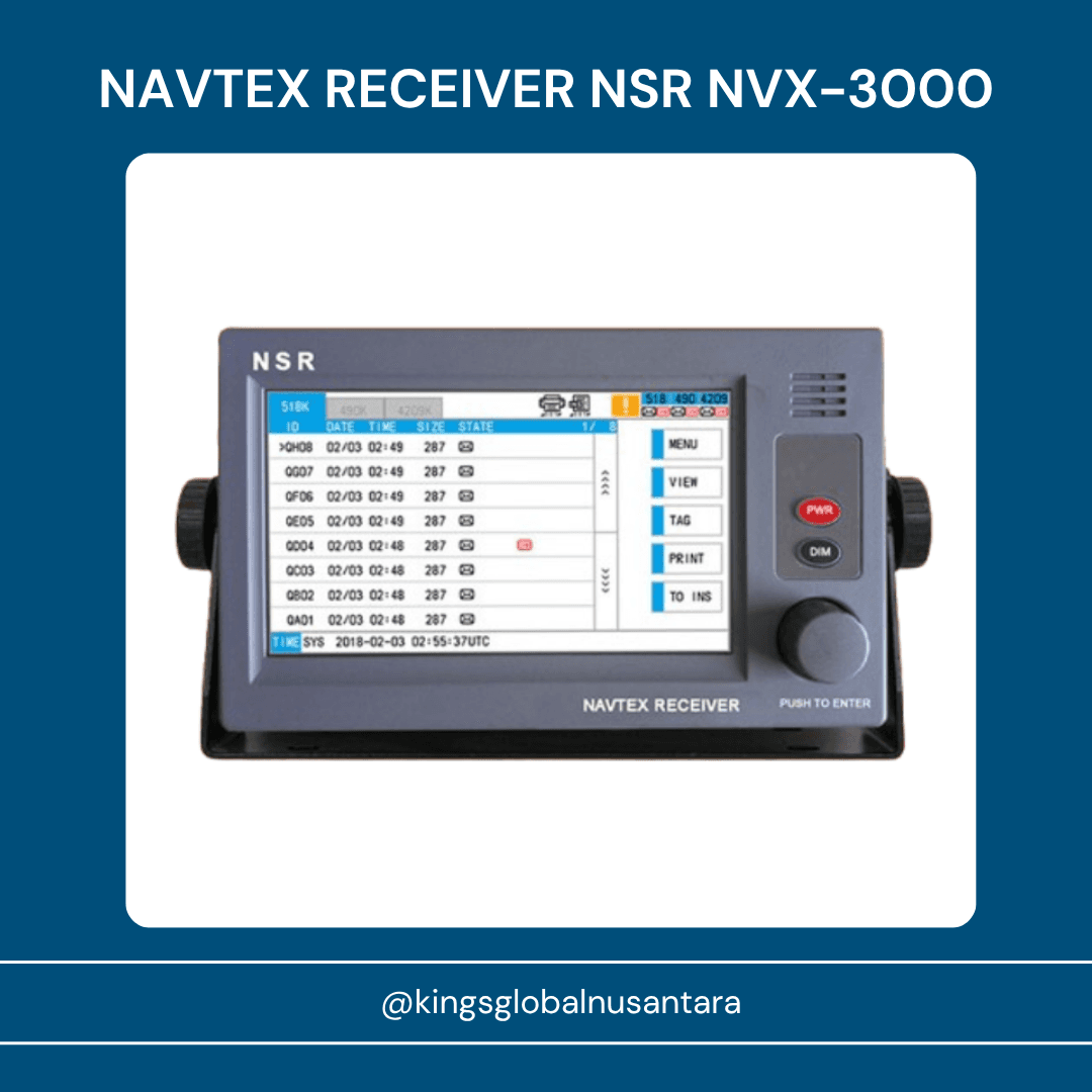 NAVTEX RECEIVER NSR NVX-3000