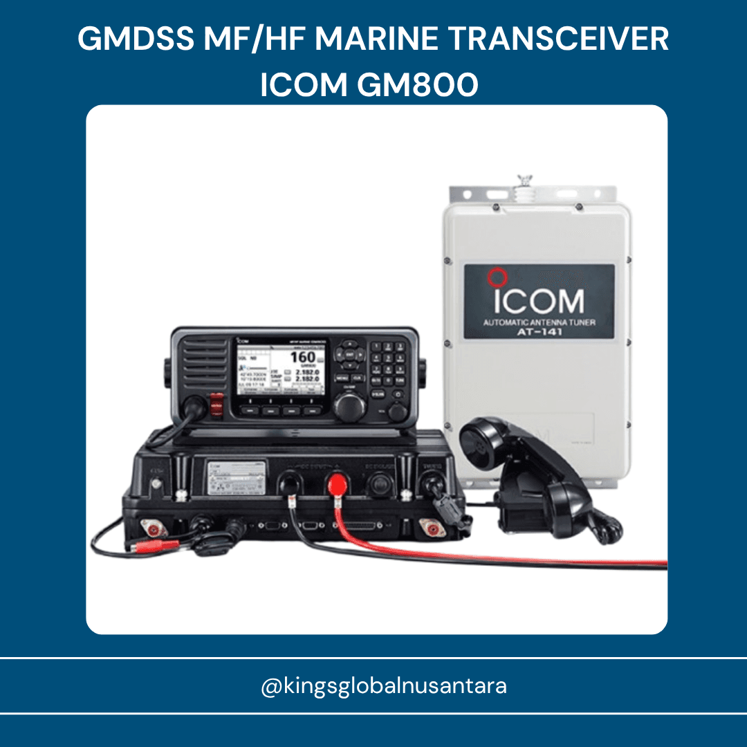 GMDSS MF/HF MARINE TRANSCEIVER ICOM GM800