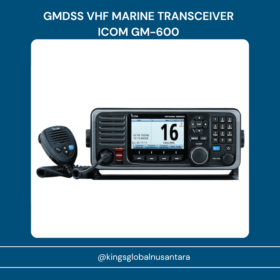 GMDSS VHF MARINE TRANSCEIVER ICOM GM-600
