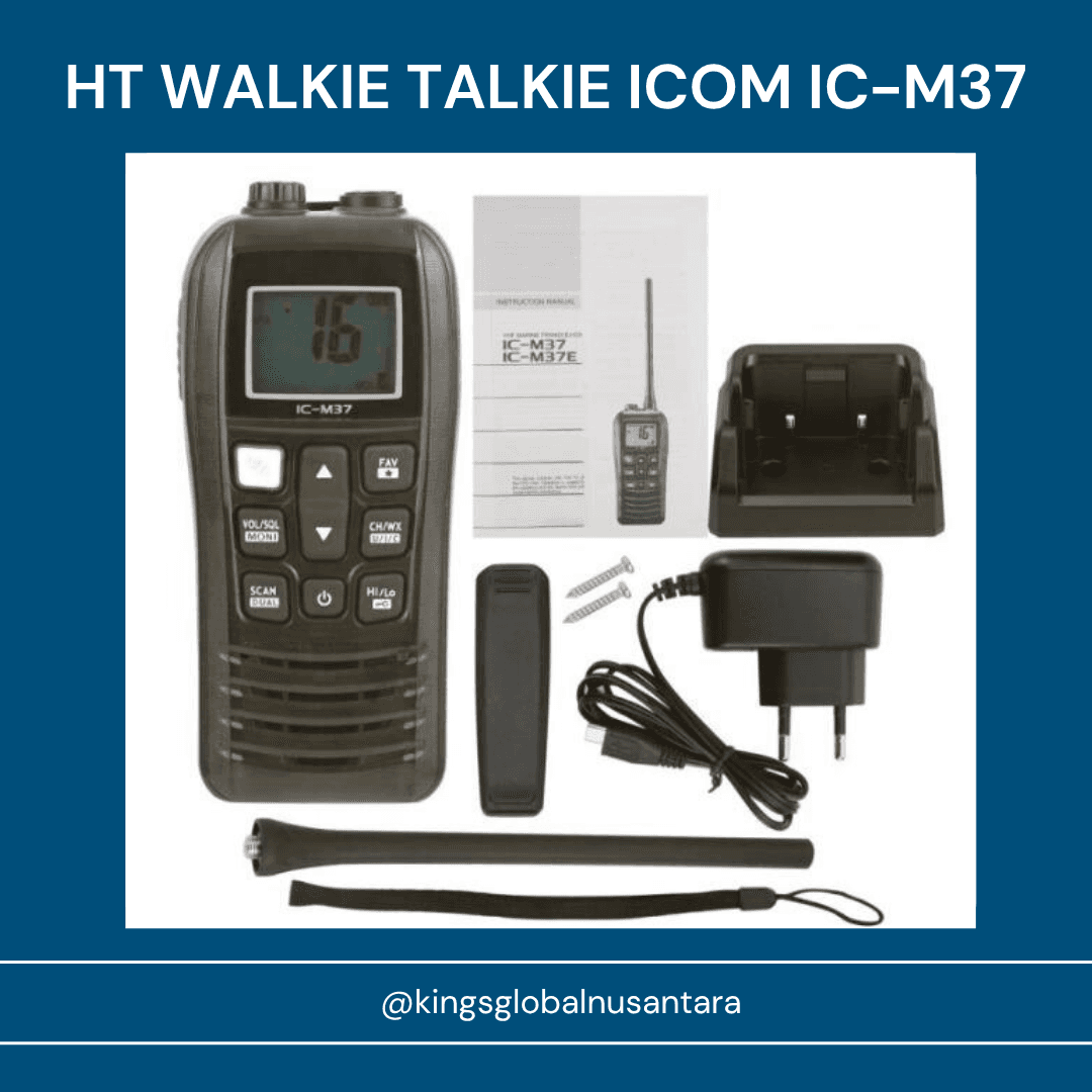 HT WALKIE TALKIE ICOM IC-M37