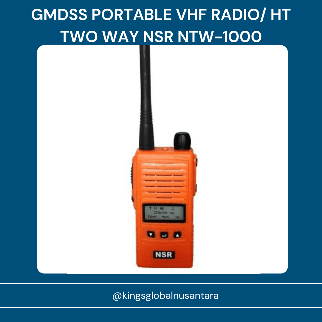 GMDSS PORTABLE VHF RADIO/ HT TWO WAY NSR NTW-1000