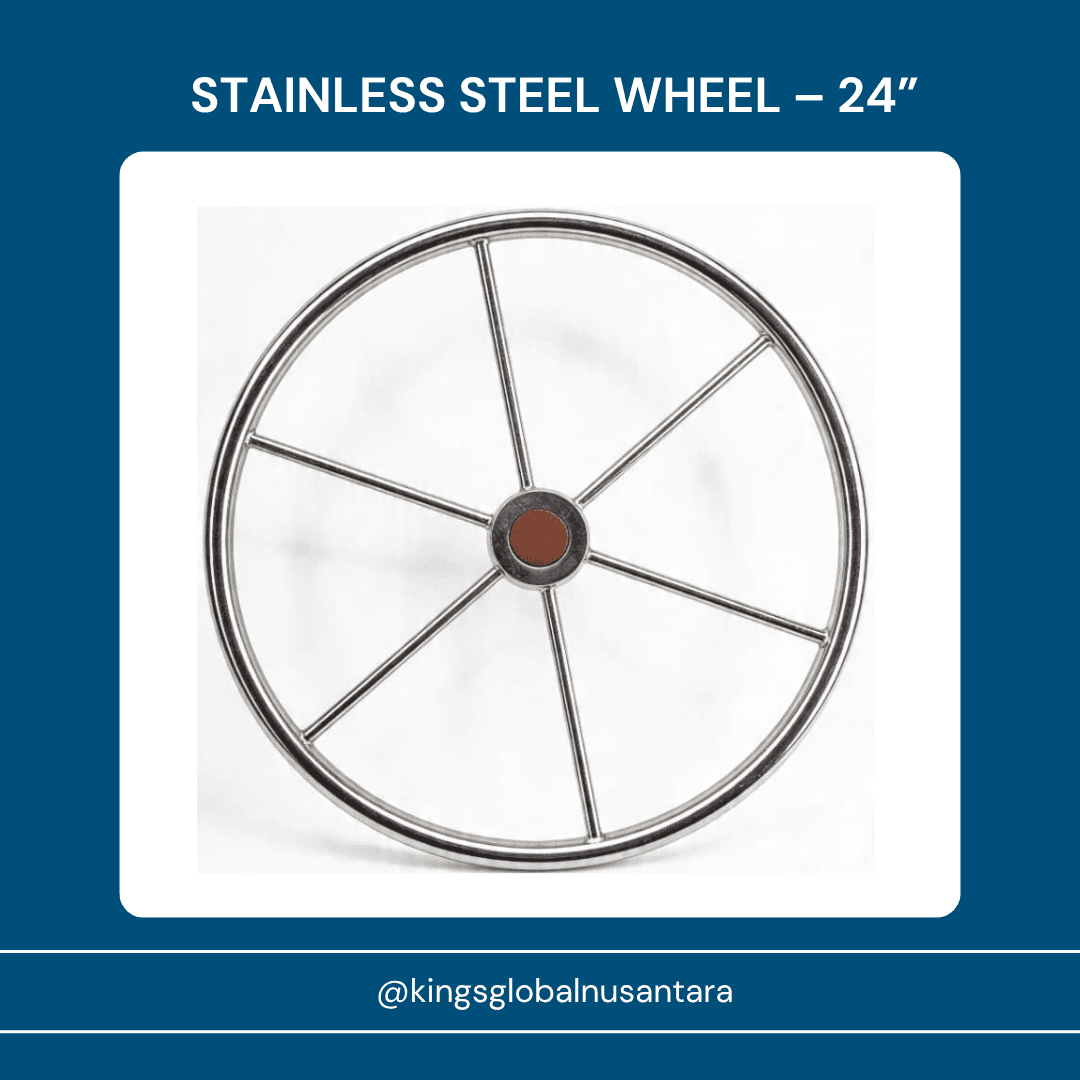 STAINLESS STEEL WHEEL – 24”