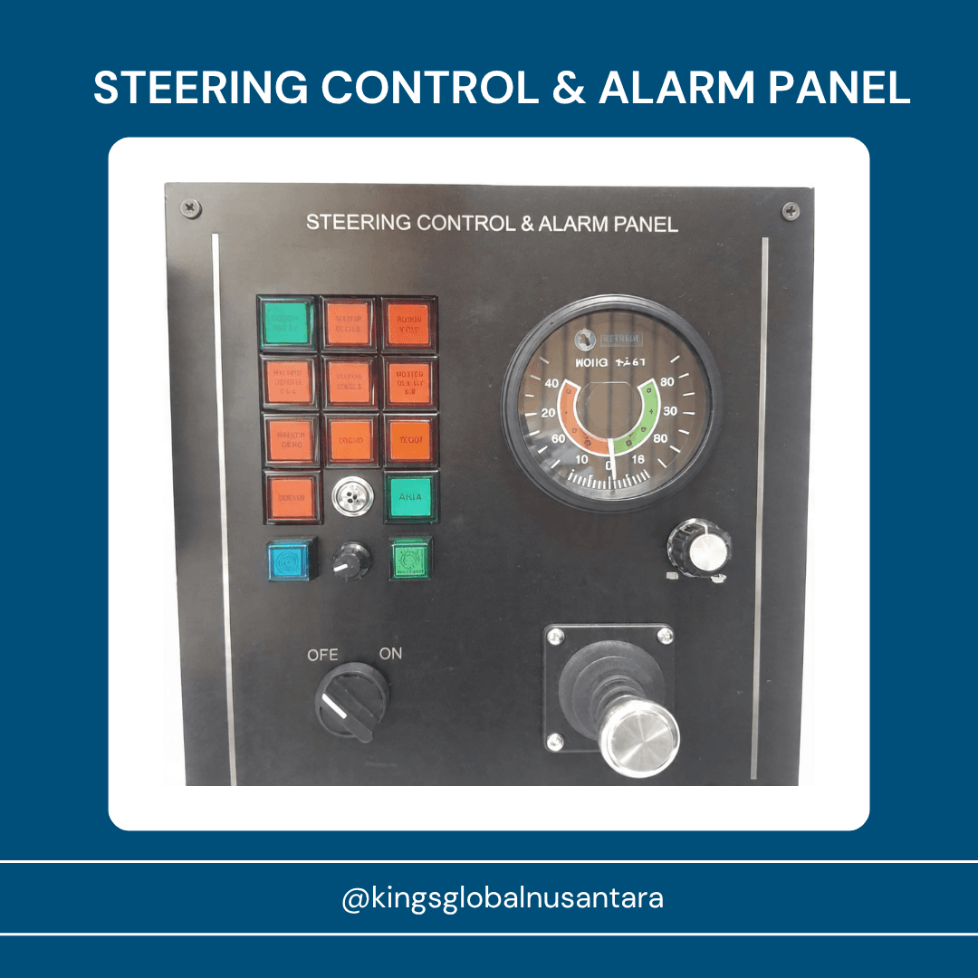 STEERING CONTROL & ALARM PANEL